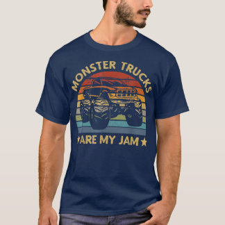 Retro Monster Trucks zijn mijn stijl Silh T-shirt