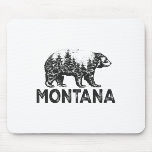 Retro Montana Grizzlybeer Natuur Wandeltochten Kam Muismat