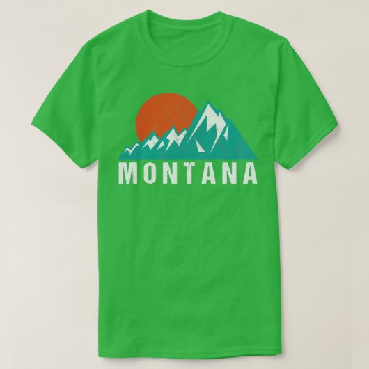 Retro  Montana T-shirt (Design voorkant)