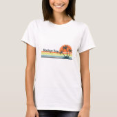 Retro Montego Bay Sunset T-shirt (Voorkant)