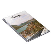 Retro Montenegro Kotor Bay Notitieboek (Rechterzijde)