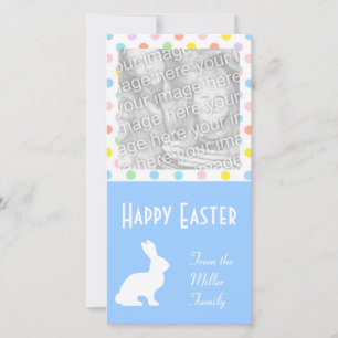 Retro Mooie Dieren Pasen   Konijn Feestdagenkaart