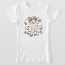 Retro Mooie Spoken Boog Halloween Grafische T-Shir T-shirt