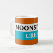Retro "Moonstream Creek" Mok (Voorkant links)