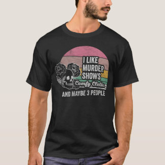 Retro Moord Kleren Mensen familie T-shirt