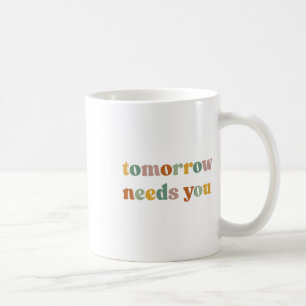 Retro Morgen Hebt Jou Nodig Suïcidepreventie Bewus Koffiemok