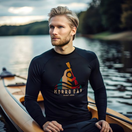 Retro Morro Bay Kajakken T-shirt