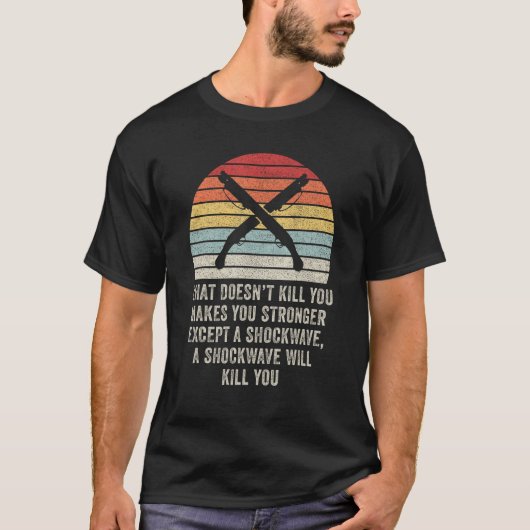 Retro Mossberg 590 Shockwave T-shirt (Voorkant)