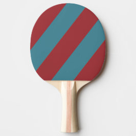 Retro Mosterdzaad Bold Strepen Tafeltennisbatje