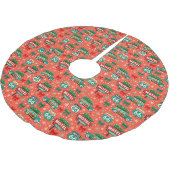 Retro Motel Kerstboom Display Rok (Gekanteld)