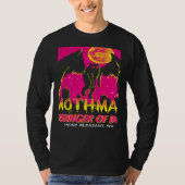 Retro Mothman Harbinger of Doom Legends Cryptid Cr T-shirt (Voorkant)