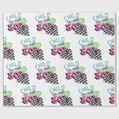 Retro Motif van 80 s Cadeaupapier (Vlak)