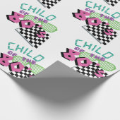 Retro Motif van 80 s Cadeaupapier (Hoek)