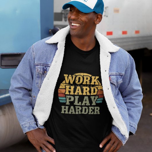 Retro Motivatie - Grappig werk Giftful T-shirt