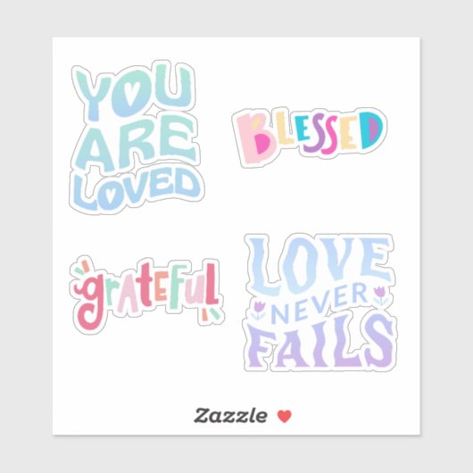 Retro Motivatie Sticker Collectie -  Qu (Vel)