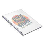 Retro Motivational Tearaway Pad | Unisex Graphic Notitieboek (Rechterzijde)