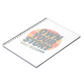 Retro Motivational Tearaway Pad | Unisex Graphic Notitieboek (Linkerzijde)