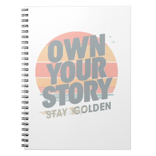 Retro Motivational Tearaway Pad | Unisex Graphic Notitieboek (Voorkant)