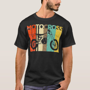 Retro Motocross en Dirt Bike  Supercross T-shirt