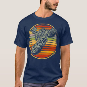 Retro Motocross -  Motocross - zonnesteek T-shirt