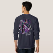 Retro Motocross - MX Motocross Sweatshirt (Achterkant volledig)