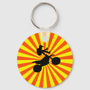 RETRO MOTOCROSS SLEUTELHANGER
