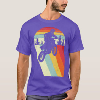  Retro Motorcross Fiets Dirtbike Racing T-shirt