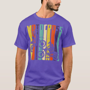 Retro Motorcross Mannen Motorcross T-shirt