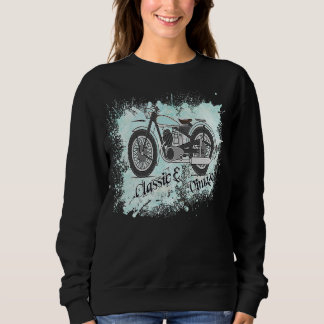 Retro motorfiets Ik hou van mijn motor Trui