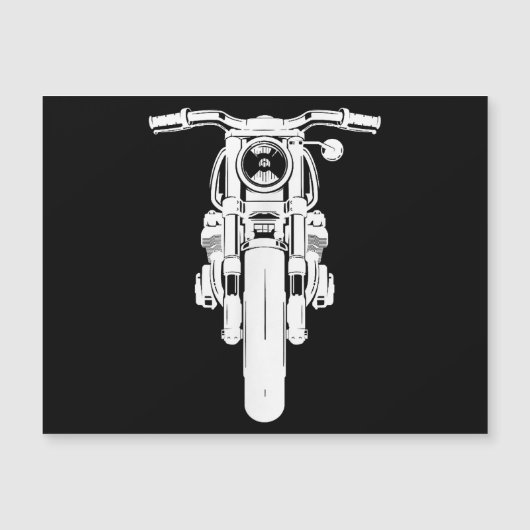 Retro Motorfiets Ik hou van mijn Motorbik (Voorkant)