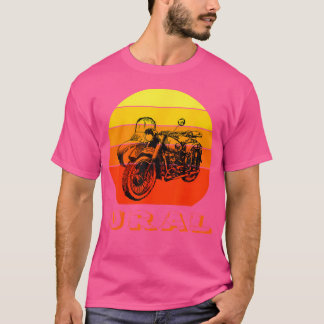 Retro Motorfiets Ural - zijspan Motorbik T-shirt
