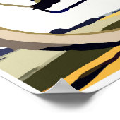 Retro-motorfietsart Poster (Hoek)