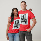 Retro motorposter vriend t-shirt (Unisex)