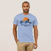 Retro Mount Denali Hike T-shirt (Voorkant volledig)