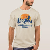 Retro Mount Princeton Hike T-shirt (Voorkant)