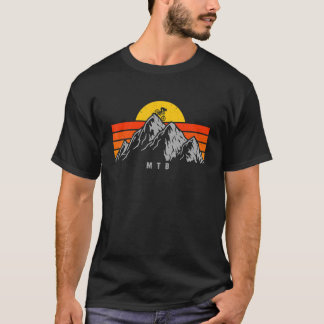 Retro Mountain Bike Clothing MTB Mountain T-shirt