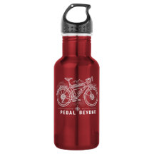Retro Mountainbike Avontuur Waterfles