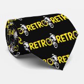 Retro Mountainbike Stropdas (Opgerold)