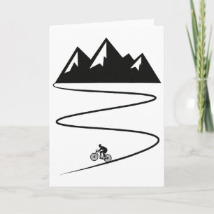 Retro Mountainbiken Retro Biker Grafisch Mannen Vr Kaart