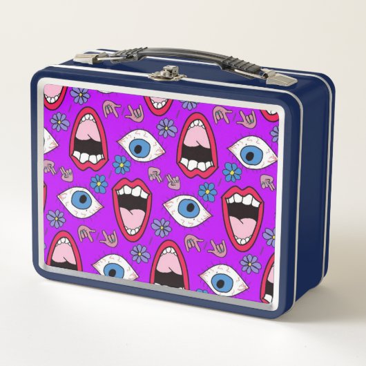 Retro Mouth en Eyes (Voorkant)