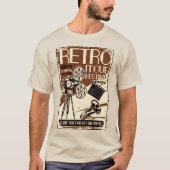 RETRO Movie Festival T-Shirt (Voorkant)