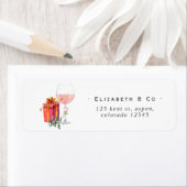 Retro Movie Kerstmis Etiket (Insitu)