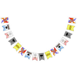 Retro Movie Night Thema Birthday Banner