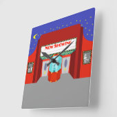 Retro Movie Theater Acrylwand Klok (Hoek)