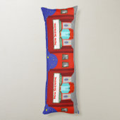 Retro Movie Theater Body Kussen (Achterkant (Verticaal))