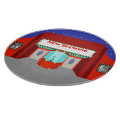 Retro Movie Theater Cutting Board Snijplank (Hoek)