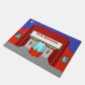 Retro Movie Theater Deuren Mat (Schuin)