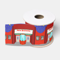 Retro Movie Theater Grosgrain Ribbon