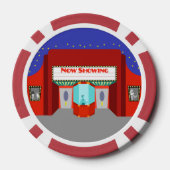 Retro Movie Theater Poker Chips (Achterkant)