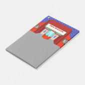 Retro Movie Theater Post-it Opmerkingen Post-it® Notes (Schuin)